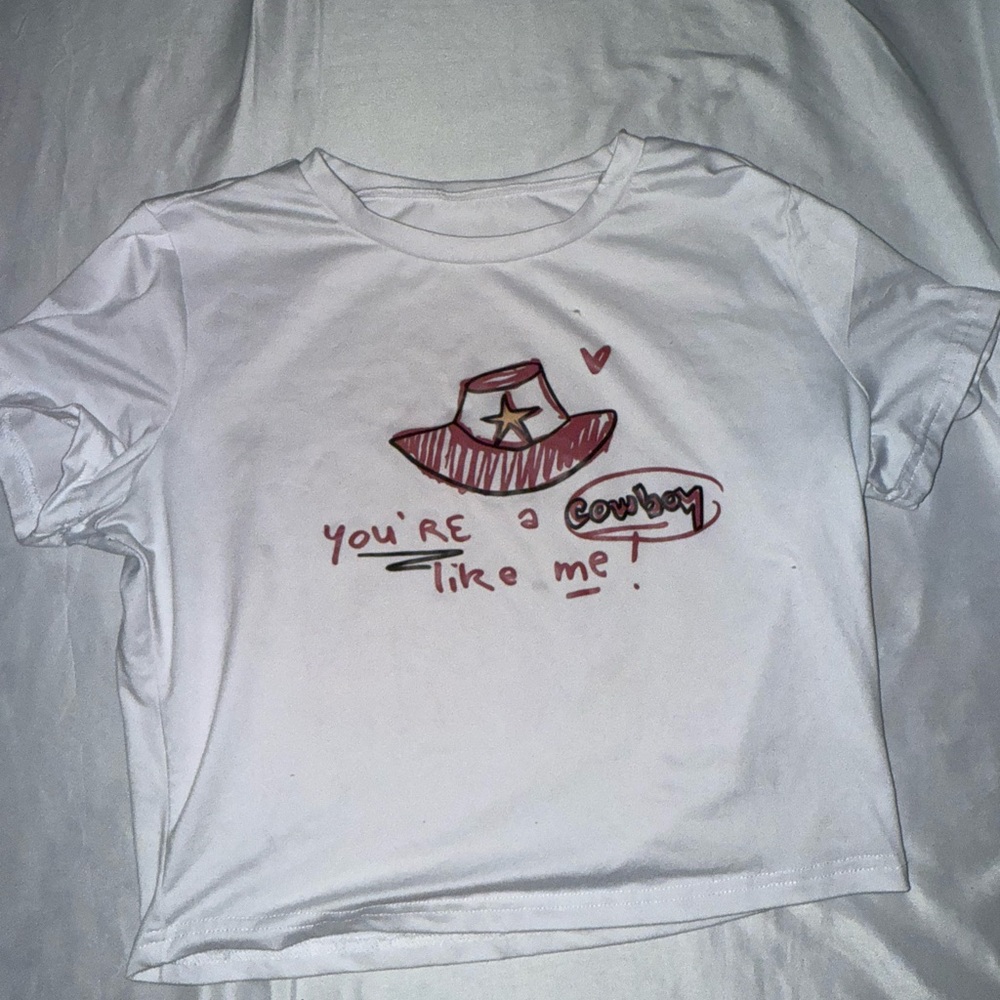 White Graphic T-Shirt